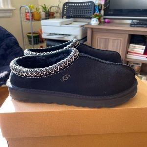 UGG Tasman Slippers Size US 8 Black